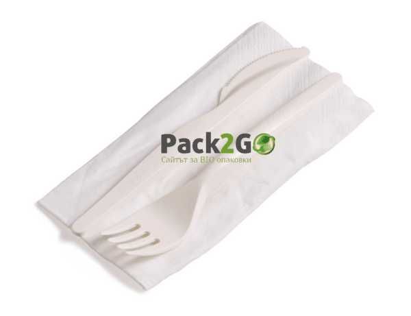 Лъжички, вилички и ножове от PLA за еднократна употреба