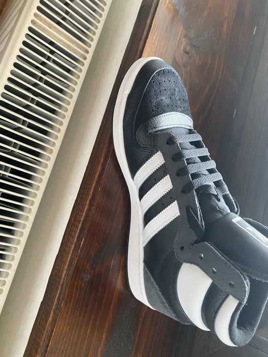 Adidasi Adidas barbati negru din piele