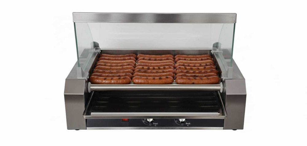 Reducere Aparat electric grill hot-dog cu geam TRANSPORT GRATUIT