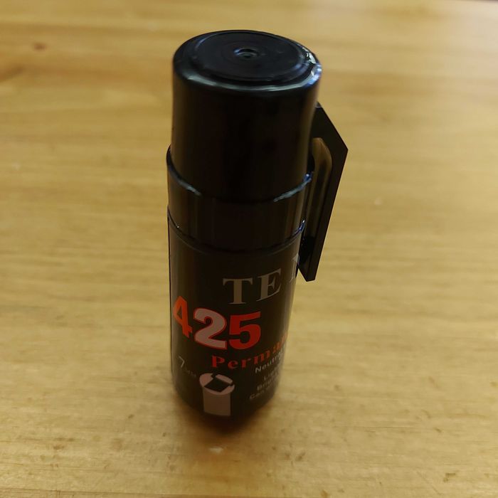 Оригинальный Черный перманентный Маркер "TE NENG" 425. Универсальный.