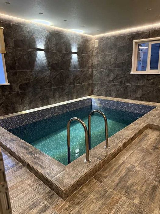 Строительство бассейнов, бань под ключ