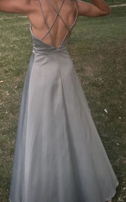 Официална светло синя рокля Jake’s