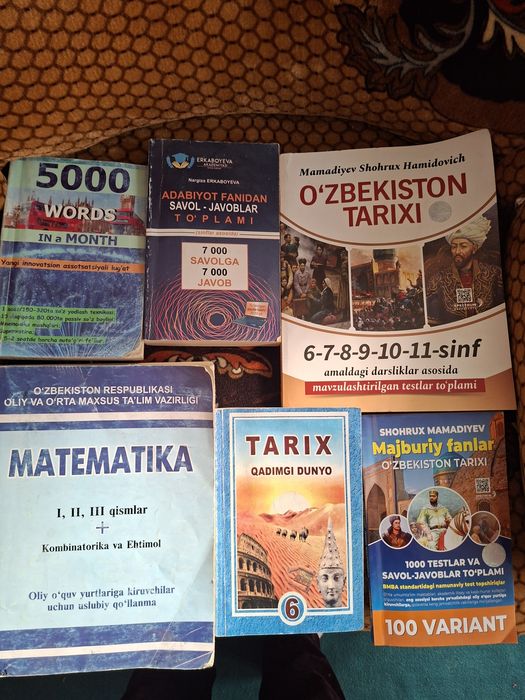 Kitoblar adabiyotlar