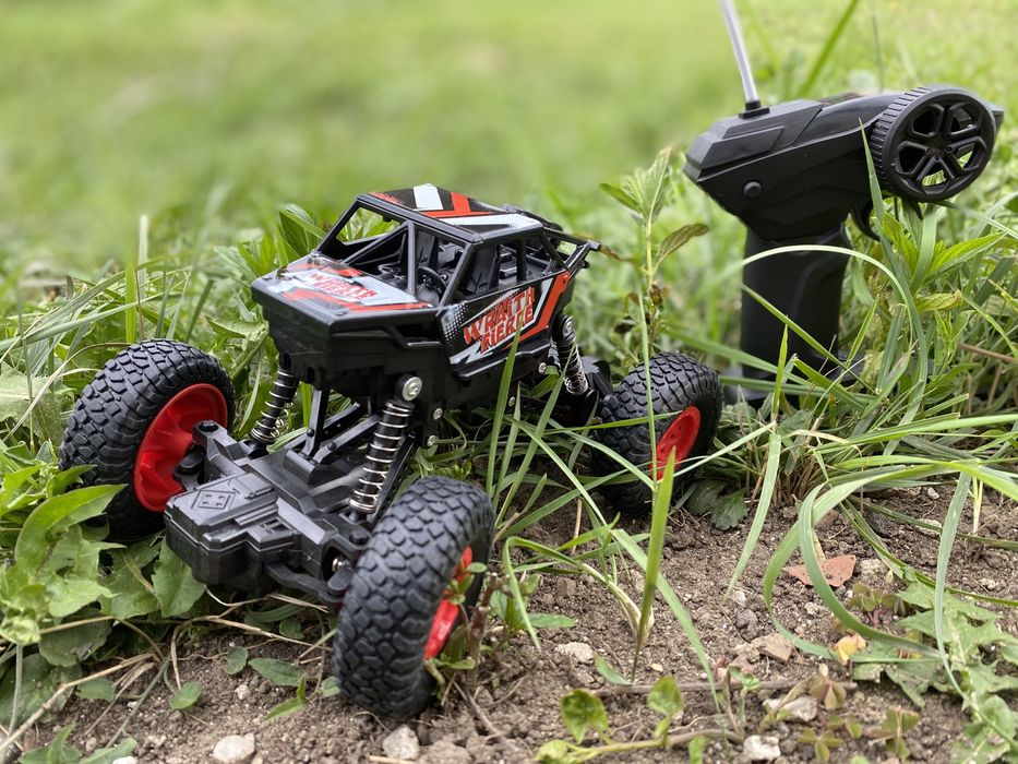 OFF ROAD офроуд  Джип бъги с дистанционно меки гуми USB  4 амортисьора