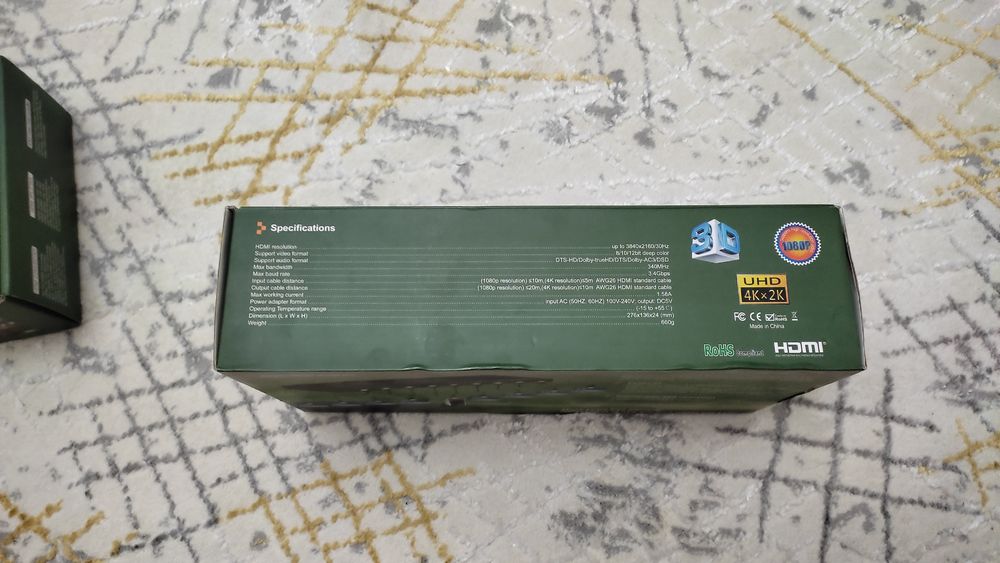 Splitter, разветвитель 1*8,4К HDMI