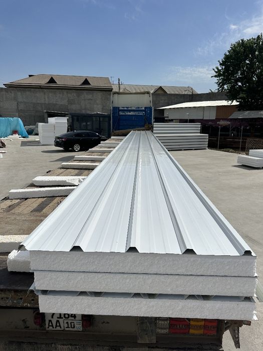 Сендвич панели (Завод) Юкори сифат ва арзон нархларда. Юкори самара