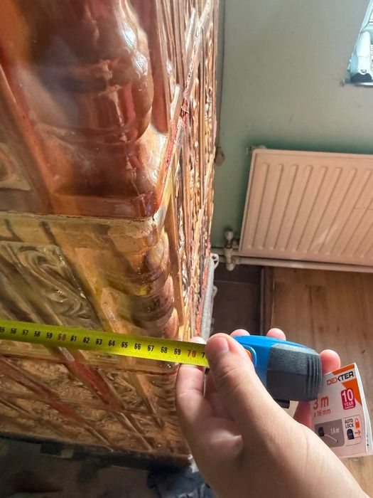 Vand soba teracota demontata