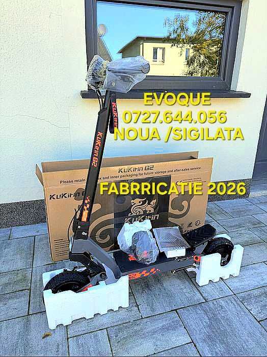 Trotineta electrica KUKIRIN G2 originala 16 Ah 10inch autonomie 100 km