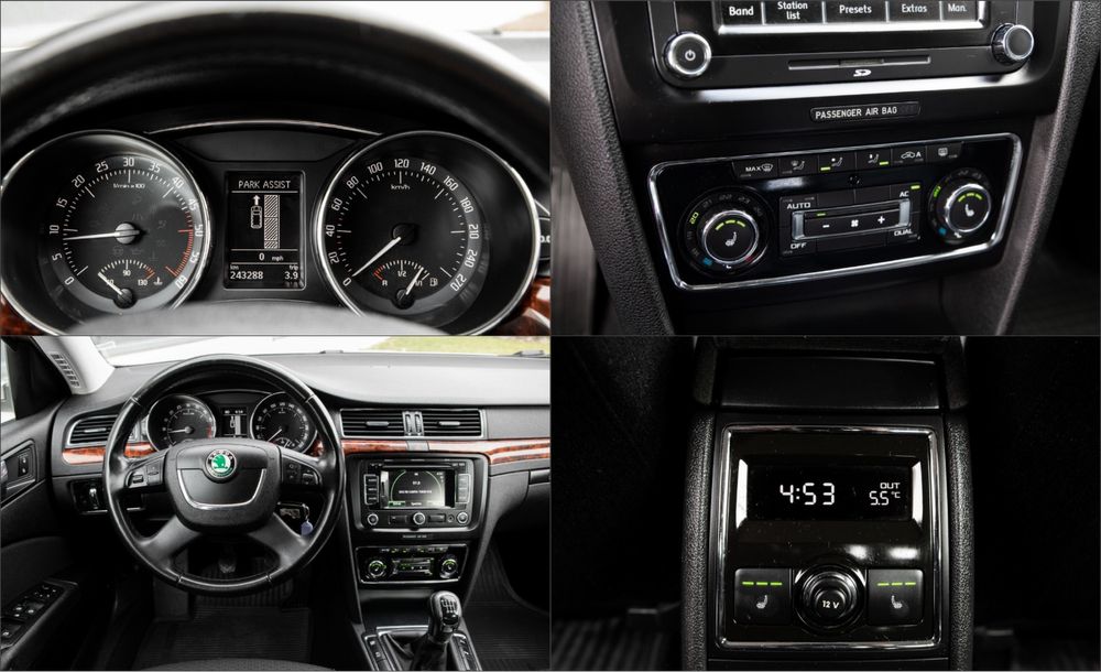 Skoda Superb 2009 2.0 Diesel 170 Cai Xenon Navi