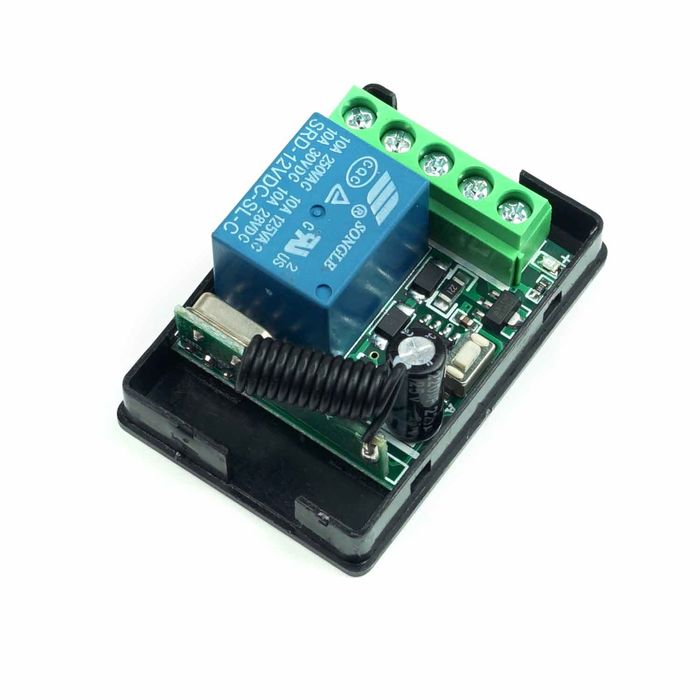 Реле с дистанционно управление в корпус 1CH 433Mhz 12V