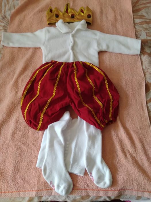 Новогодний костюм короля