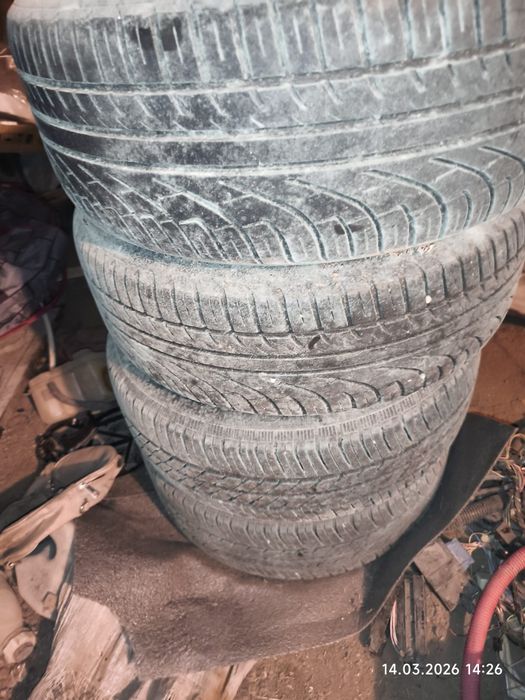 Vând jante cu cauciucuri Opel 205/55 R16 alutec