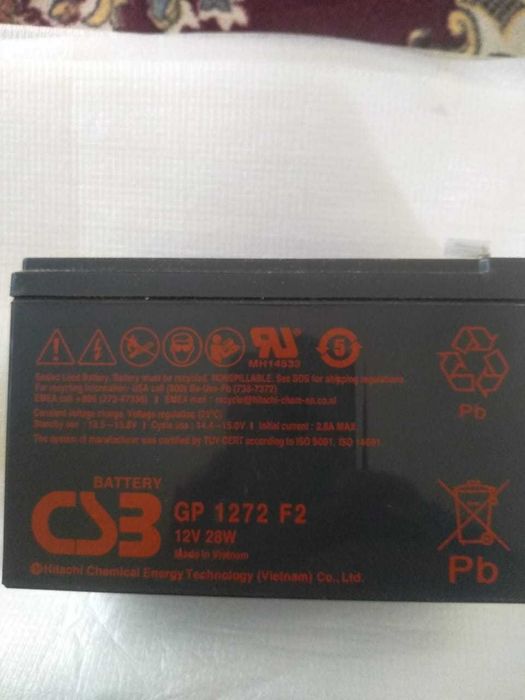 Продается аккумуляторы 12в 9А  в отличном состоянии.