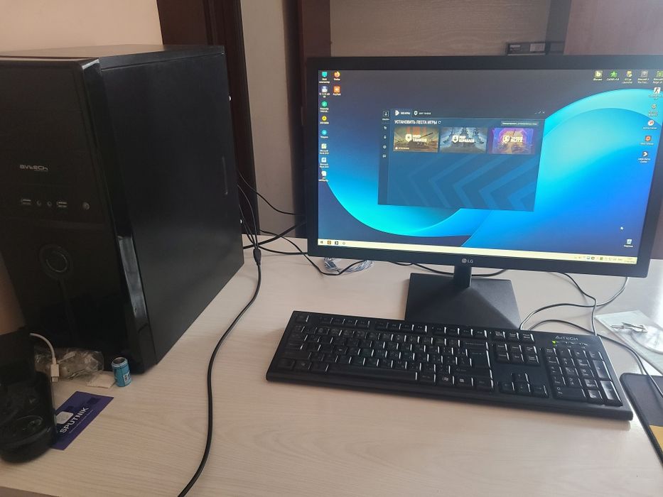 Kompyuter Avtech LG monitor game mishka