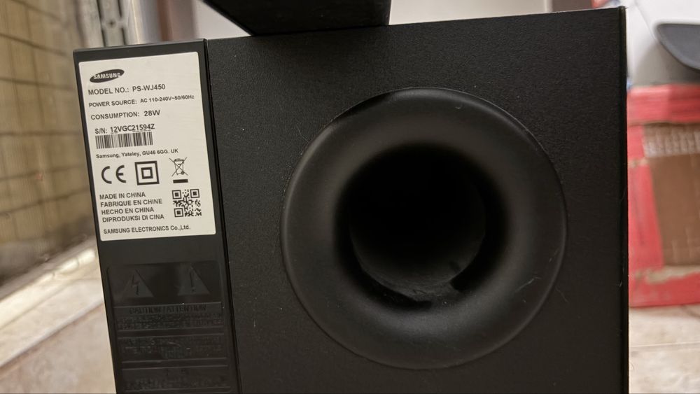 Soundbar Samsung HW-J450, 2.1 300W, Subwoofer wireless