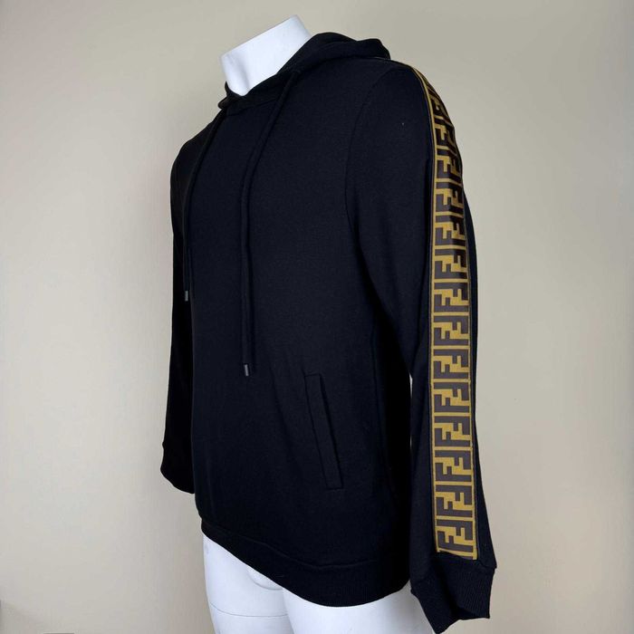 Fendi FF Tape Hooded Sweatshirt