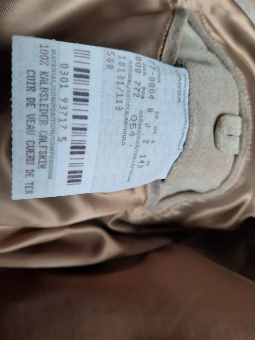 Vand geaca piele întoarsă Hugo Boss