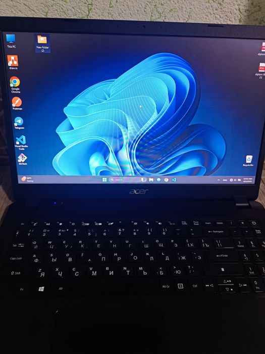 Acer Aspire 3 — 12GB RAM, 256 SSD + 1TB HDD, toza holat, Windows 11