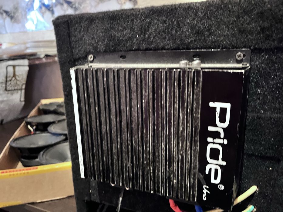 PRIDE саб сабвуфер моно блок pride