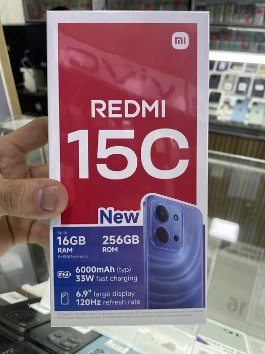 Redmi 15C 8/256GB новей