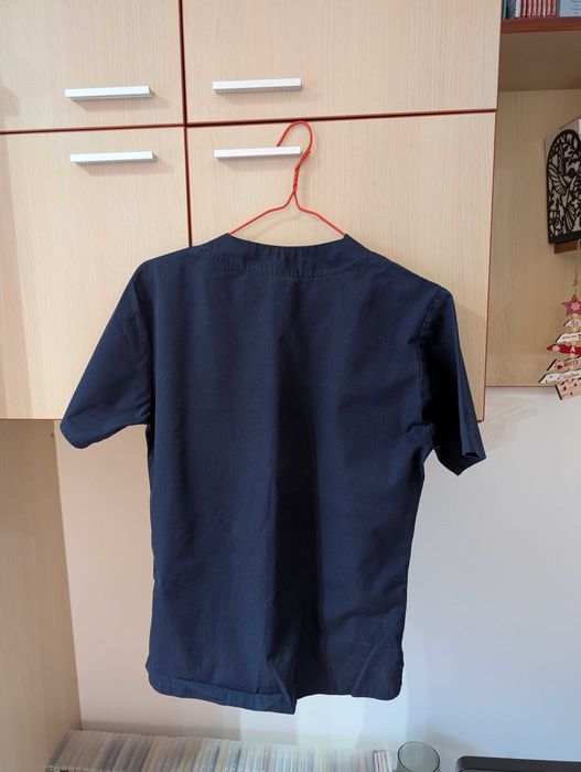 Bluză scrub medical TAG Medical Line albastru închis, mărimea XS