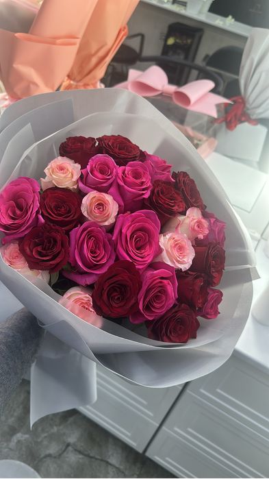 Цветы б/у свежие