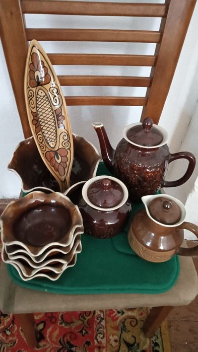 Посуда. Винтажная посуда из керамики СССР.