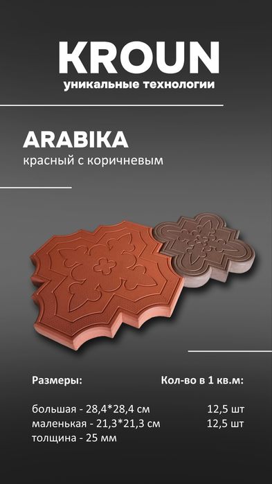 Bruschatka va yo'lak uchun plitkalar ishlab chiqaruvchi tomonidan