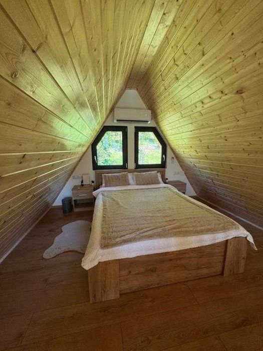 Cabana Bucegi View Bran | A-Frame | 6 persoane | Curte și foișor | Singuri in locatie - integral