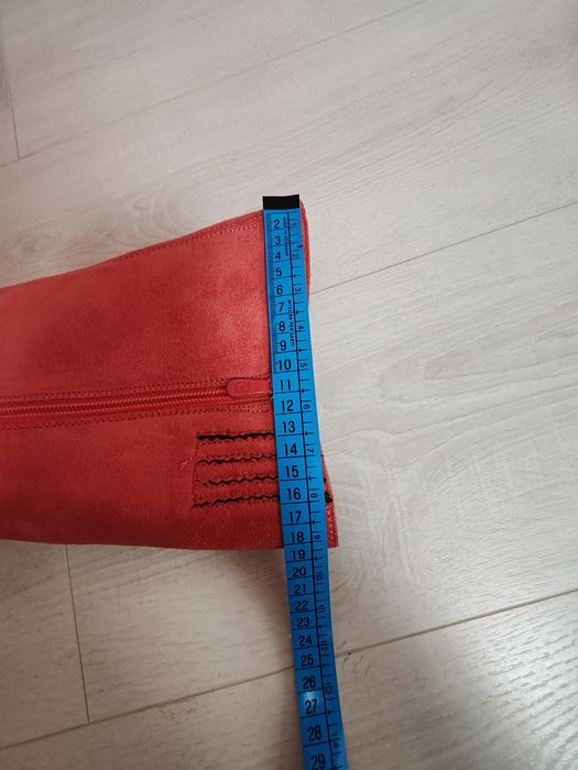 Cizme Angel Blue piele întoarsă