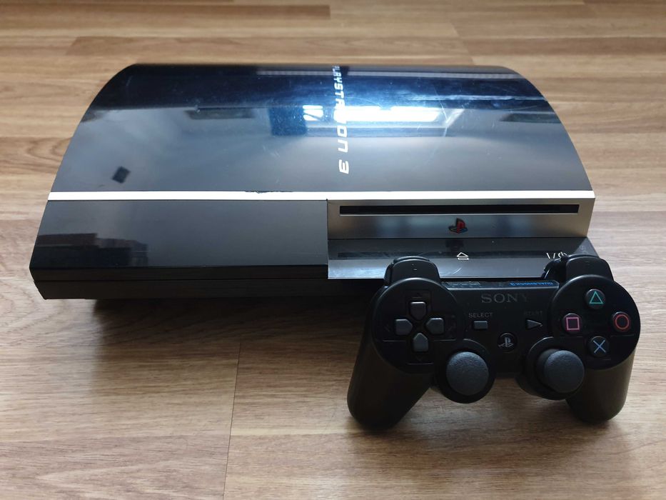 PS3 modat CFW 320 GB + 40 jocuri (GTA V, Red Dead, God of War, NFS)