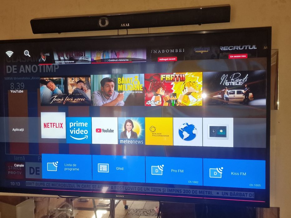 Sony BRAVIA 49” 4K Ultra HD Smart TV + Soundbar AKAI