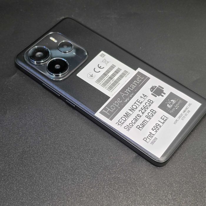 HOPE  AMANET P8 Redmi Note 14 256 gb 8 gb ram