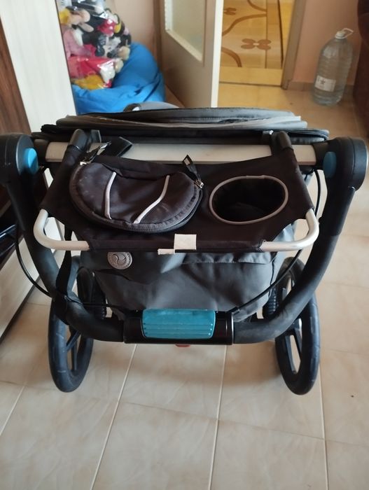 Детска количка Тюле с кош за новородено