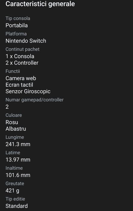 Nintendo Switch + SD 256 GB