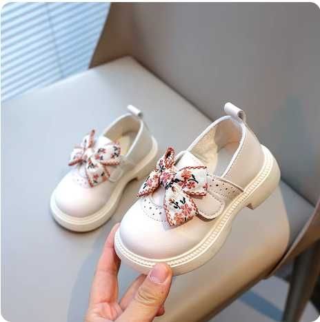 Pantofi de fetita de primăvară, cu broderie, pantofi Musette