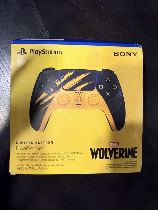 Controller Wireless PlayStation 5 (PS5) DualSense V2, Marvel’s Wolverine