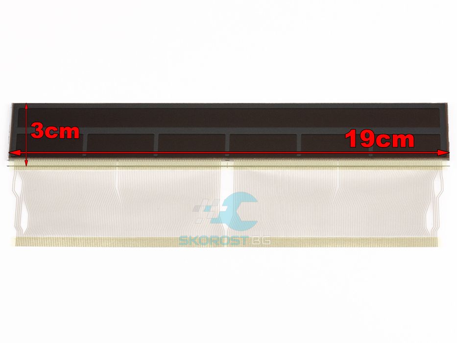 LCD Дисплей с Лентов Кабел за БМВ BMW E53 E38 E39