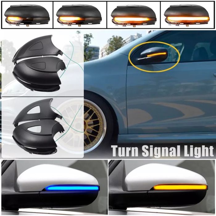Semnalizare Dinamica VW Golf 6 Touran Portocaliu / Albastru Volkswagen
