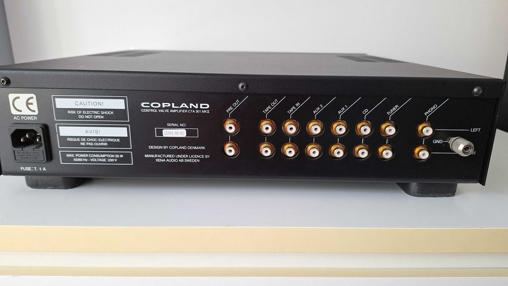 Copland CTA 301 MKII лампов предусилвател