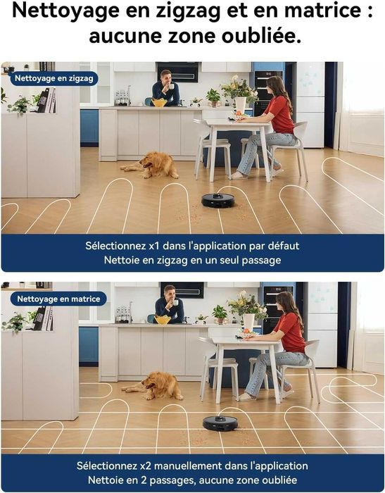 Прахосмукачка робот Proscenic Q8 за сухо и мокро почистване