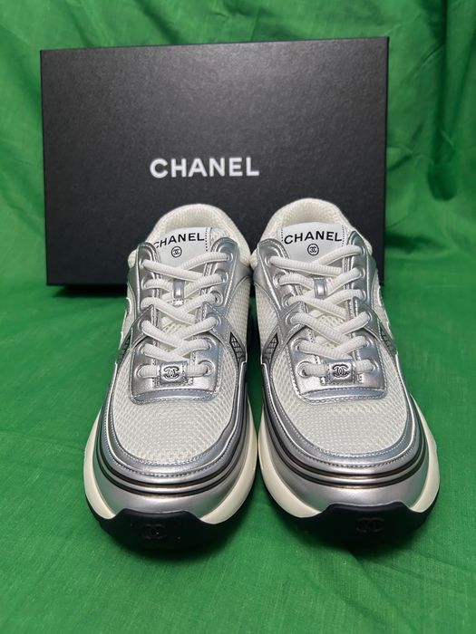 Chanel CC Runner White