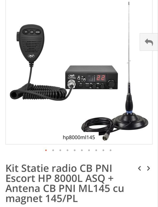Kit statie radio  PNI Escort HP 8000L -   set complet ,
