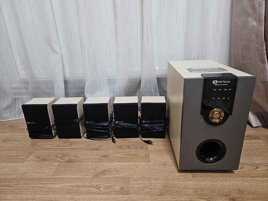 Sistem audio 5.1 Serioux