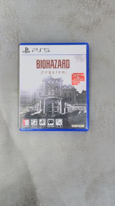 Диск с игрой для Ps5 "resident evil requiem"