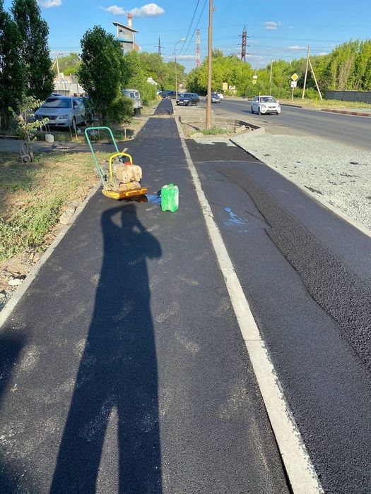 Укладка асфальта