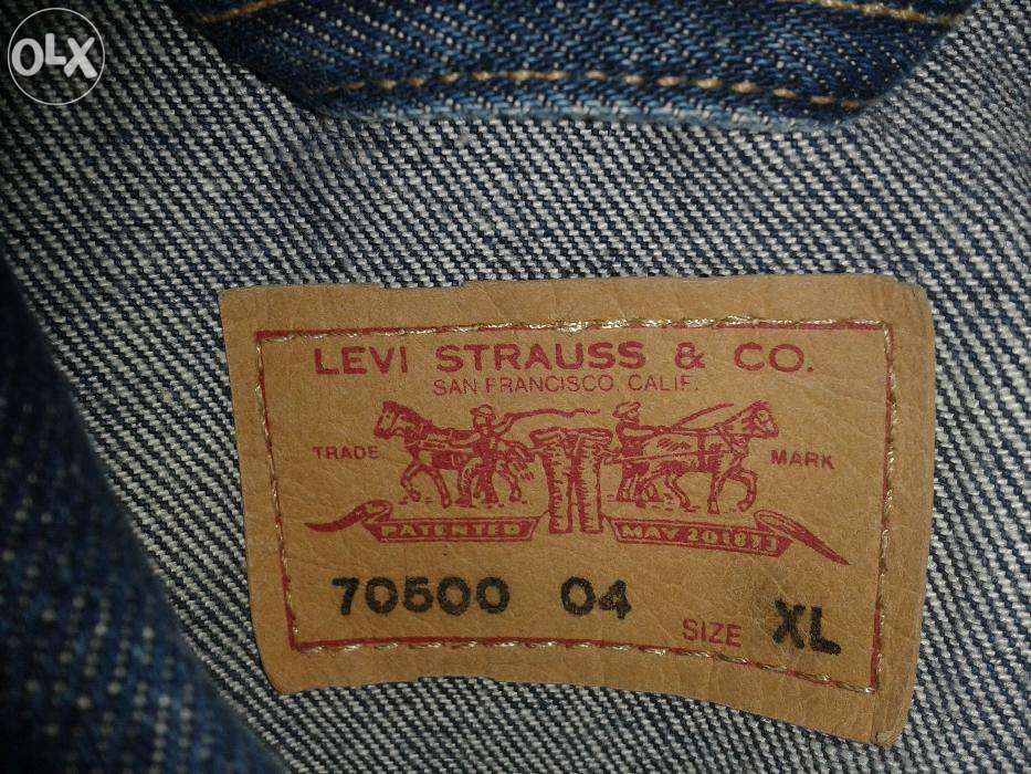 Geaca de blugi barbat,originala Levi's Strauss,ocazie unica,super pret