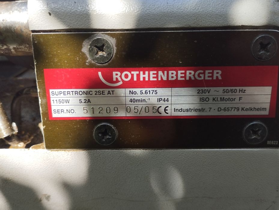 Rothenberger supertronic 2se/220v