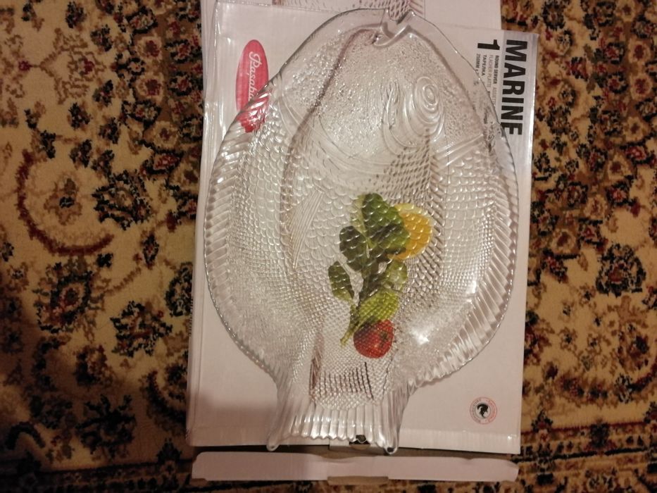 Стеклянные тарелки для "сельди под шубой"