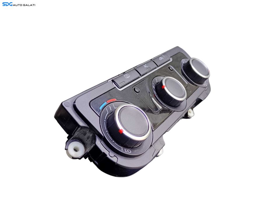 Panou Modul Unitate Comanda AC Aer Conditionat Clima Climatic Volkswagen Passat CC 2008 - 2012 Cod 7N0907426K 5HB009751 [LC0613]